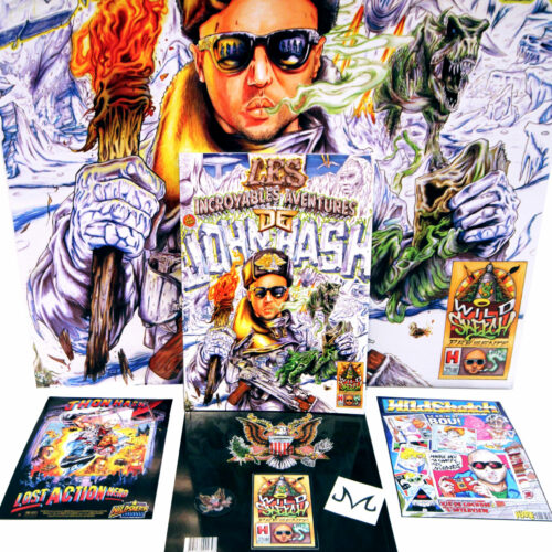 Alkpote Pack BD "Les Incroyables Aventures De John Hash"
